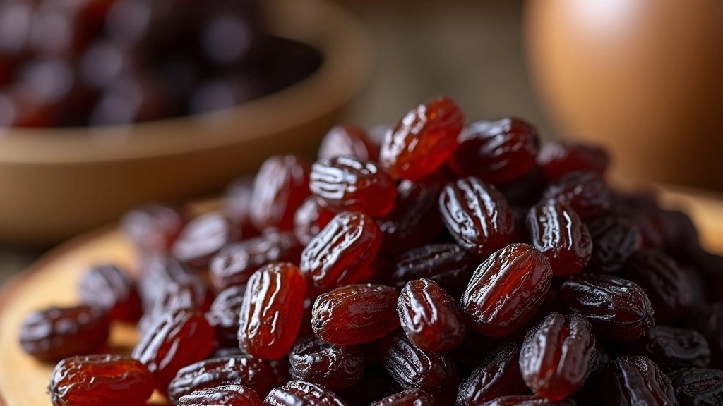 The export of raisins of the first grade